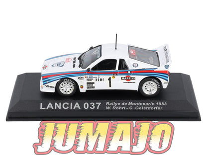 RCA132 Voiture 1/43 IXO Altaya Rallye LANCIA 037 #1 1983  Röhrl