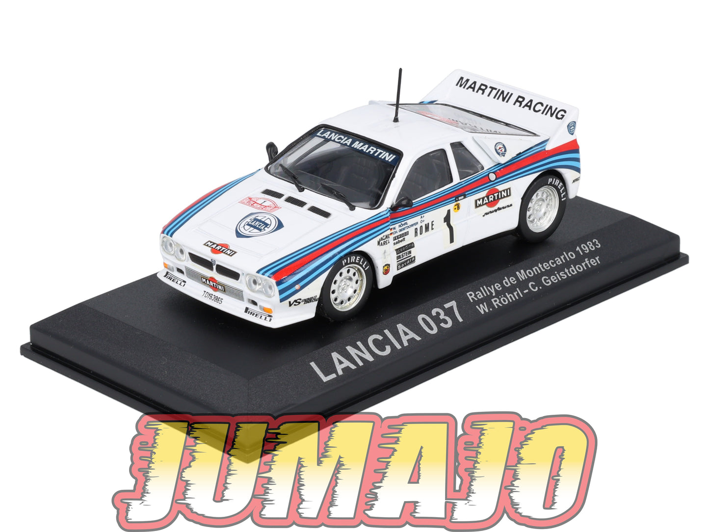 RCA132 Voiture 1/43 IXO Altaya Rallye LANCIA 037 #1 1983  Röhrl