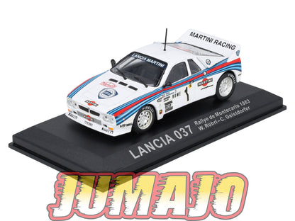 RCA132 Voiture 1/43 IXO Altaya Rallye LANCIA 037 #1 1983  Röhrl