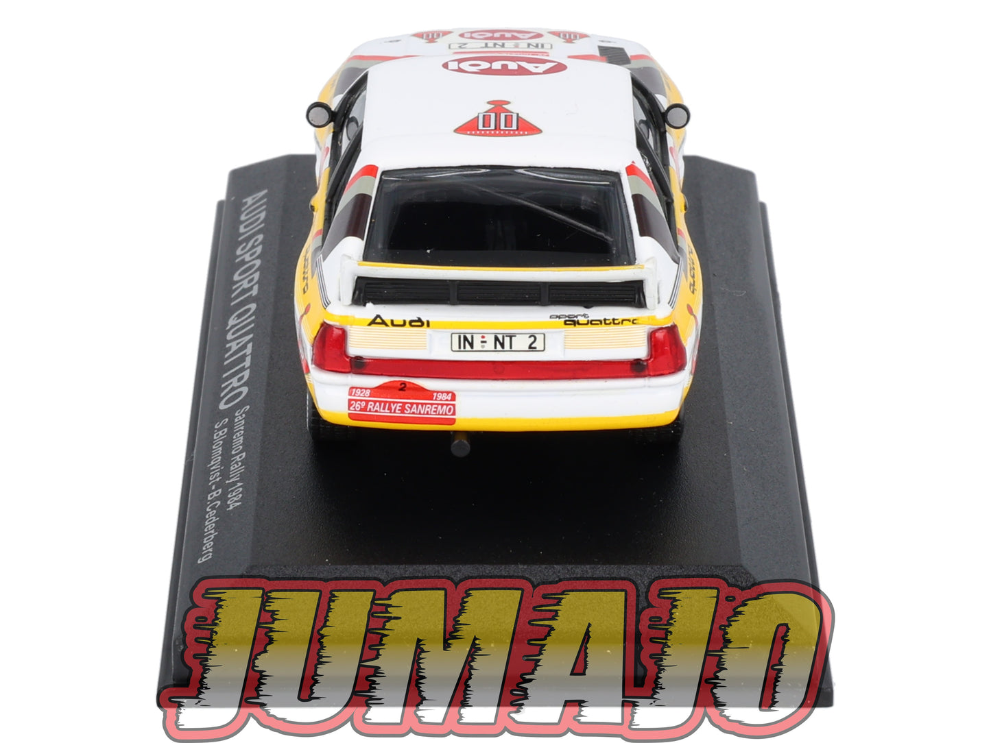 RCA133 voiture 1/43 IXO Altaya Rallye : AUDI Sport Quattro S.Blomqvist 1984 #2