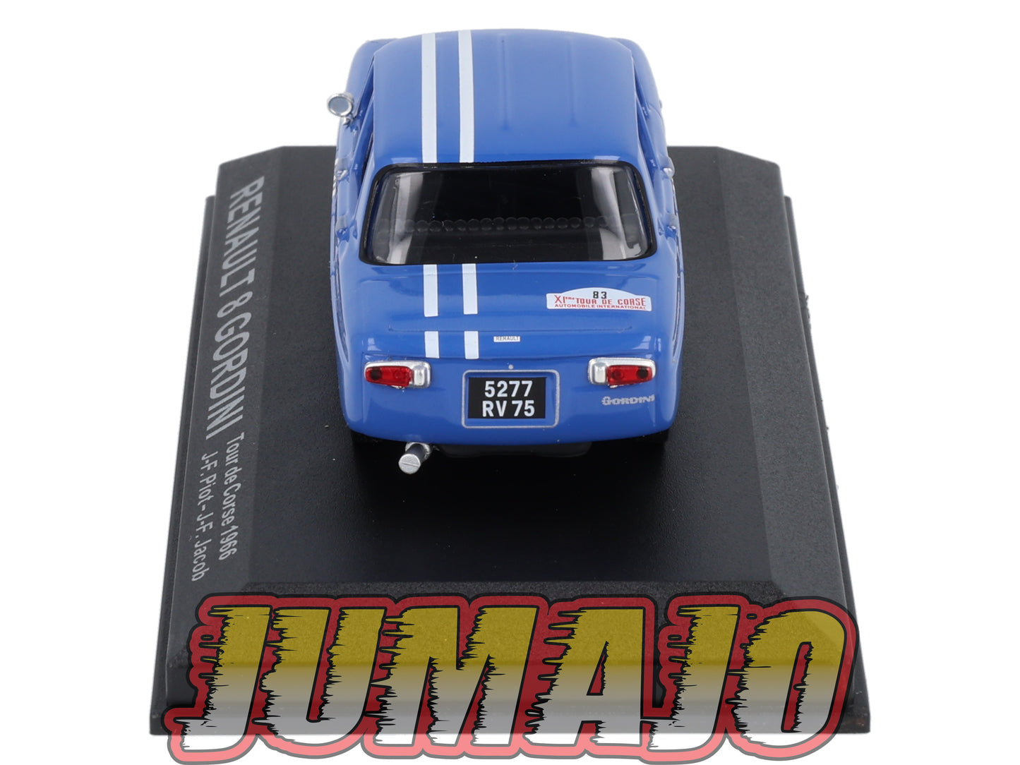 RCA135 Voiture 1/43 IXO Altaya Rallye RENAULT 8 Gordini #83 1966 Piot