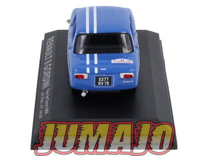 RCA135 Voiture 1/43 IXO Altaya Rallye RENAULT 8 Gordini #83 1966 Piot