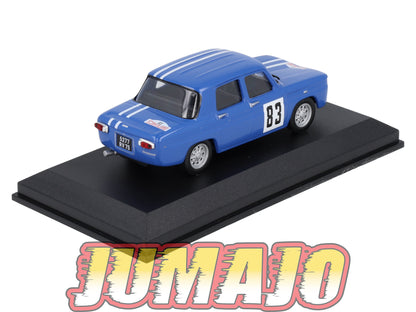 RCA135 Voiture 1/43 IXO Altaya Rallye RENAULT 8 Gordini #83 1966 Piot