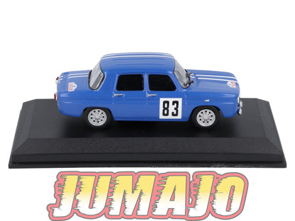 RCA135 Voiture 1/43 IXO Altaya Rallye RENAULT 8 Gordini #83 1966 Piot