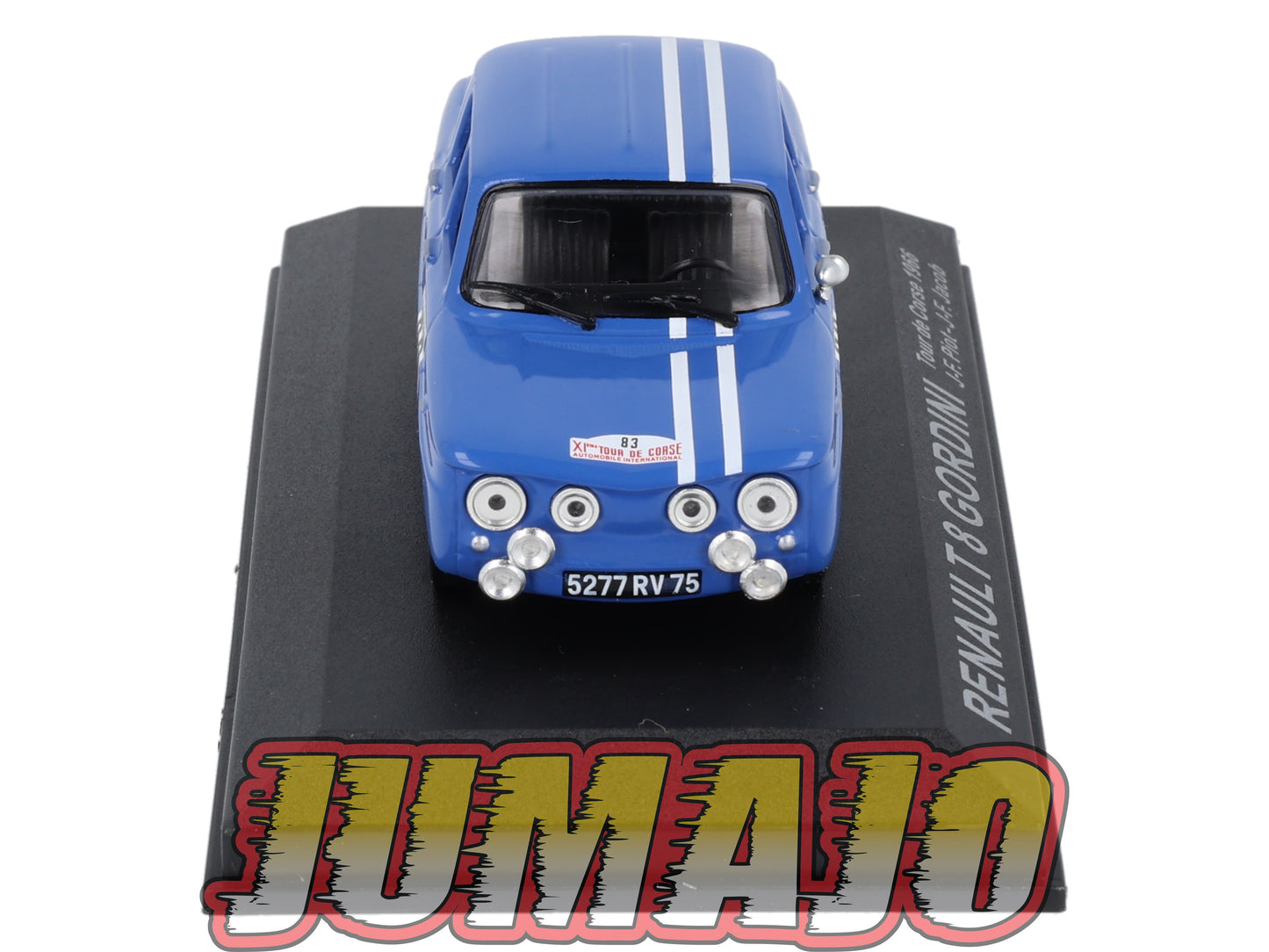 RCA135 Voiture 1/43 IXO Altaya Rallye RENAULT 8 Gordini #83 1966 Piot