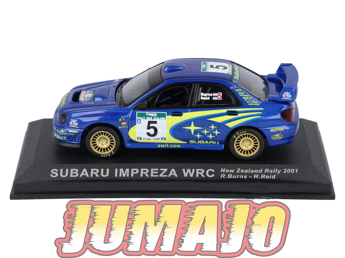 RCA136 voiture 1/43 IXO Altaya Rallye : SUBARU Impreza WRC R.Burns 2001 #5