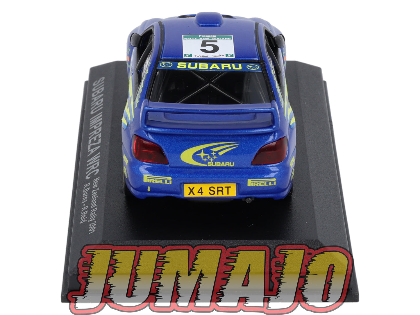 RCA136 voiture 1/43 IXO Altaya Rallye : SUBARU Impreza WRC 2001 #5 R.Burns