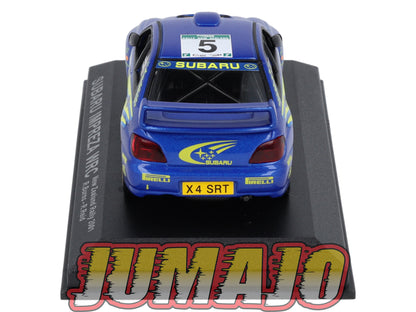 RCA136 voiture 1/43 IXO Altaya Rallye : SUBARU Impreza WRC 2001 #5 R.Burns