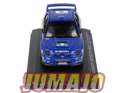 RCA136 voiture 1/43 IXO Altaya Rallye : SUBARU Impreza WRC 2001 #5 R.Burns