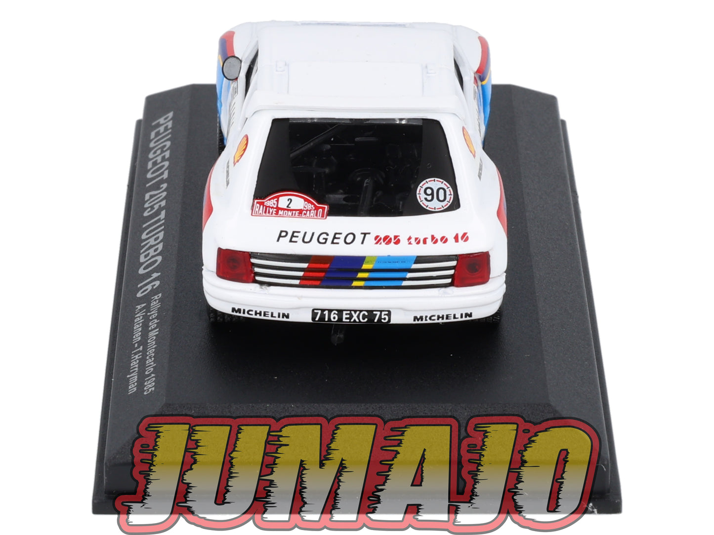 RCA137 Voiture 1/43 IXO Altaya Rallye PEUGEOT 205 Turbo 16 1985 #2 Vatanen