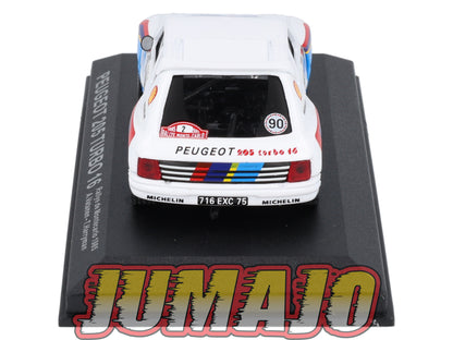 RCA137 Voiture 1/43 IXO Altaya Rallye PEUGEOT 205 Turbo 16 1985 #2 Vatanen