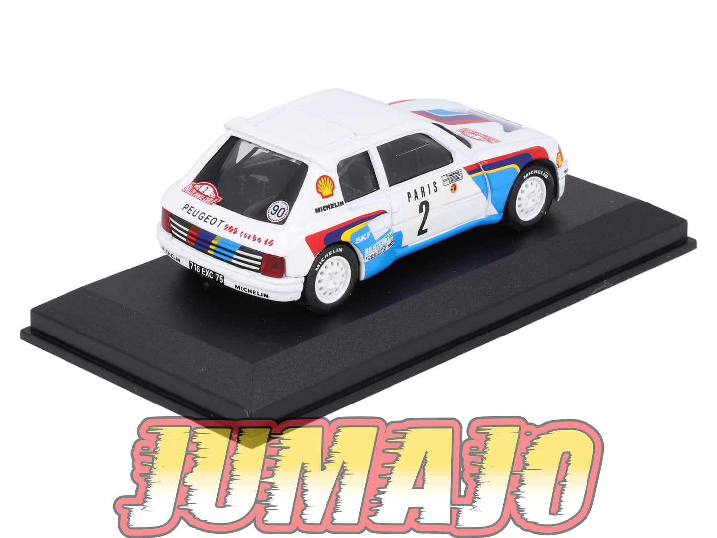 RCA137 Voiture 1/43 IXO Altaya Rallye PEUGEOT 205 Turbo 16 1985 #2 Vatanen
