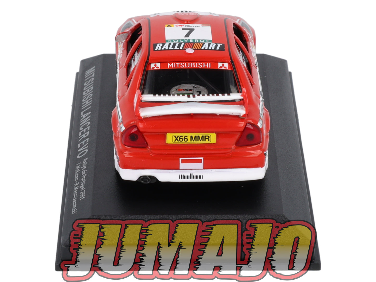 RCA139 Voiture 1/43 IXO Altaya Rallye MITSUBISHI Lancer EVO 2001 #7 Makinen