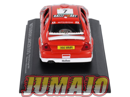 RCA139 Voiture 1/43 IXO Altaya Rallye MITSUBISHI Lancer EVO 2001 #7 Makinen