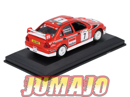 RCA139 Voiture 1/43 IXO Altaya Rallye MITSUBISHI Lancer EVO 2001 #7 Makinen