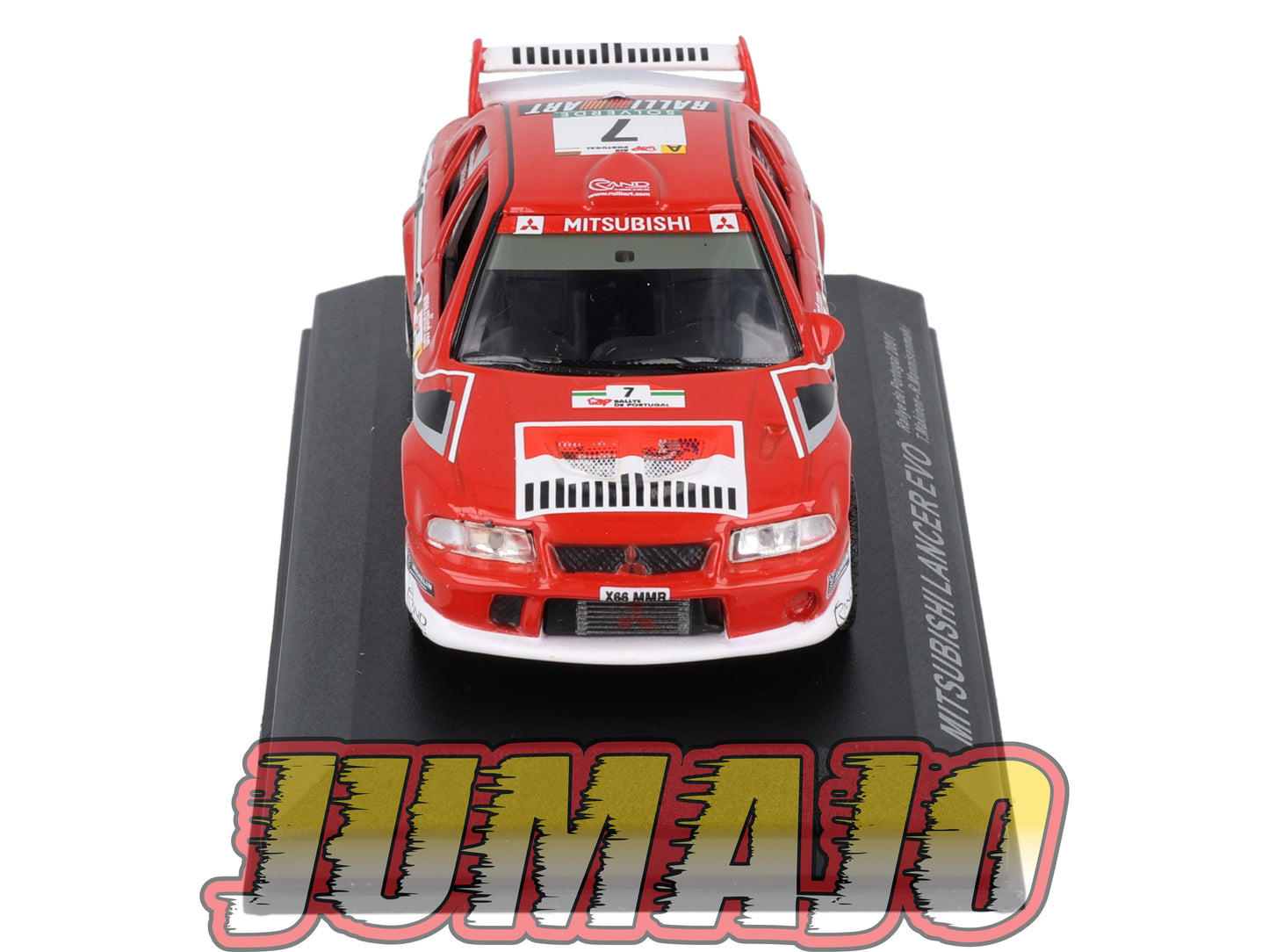 RCA139 Voiture 1/43 IXO Altaya Rallye MITSUBISHI Lancer EVO 2001 #7 Makinen
