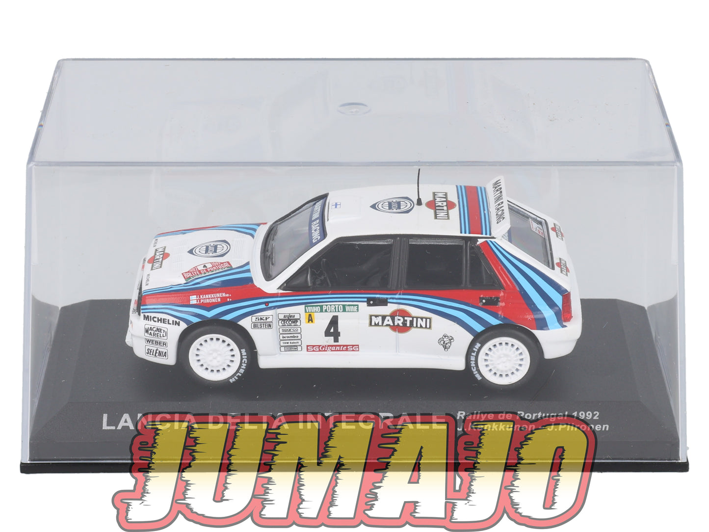RCA13 Voiture 1/43 IXO Altaya Rallye : LANCIA Delta Integrale 1992 #4 J.Kankkunen
