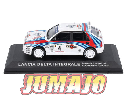 RCA13 Voiture 1/43 IXO Altaya Rallye : LANCIA Delta Integrale 1992 #4 J.Kankkunen