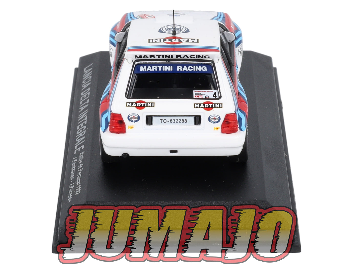RCA13 Voiture 1/43 IXO Altaya Rallye : LANCIA Delta Integrale 1992 #4 J.Kankkunen