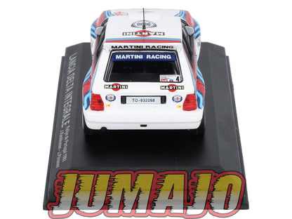 RCA13 Voiture 1/43 IXO Altaya Rallye : LANCIA Delta Integrale 1992 #4 J.Kankkunen