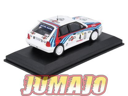 RCA13 Voiture 1/43 IXO Altaya Rallye : LANCIA Delta Integrale 1992 #4 J.Kankkunen