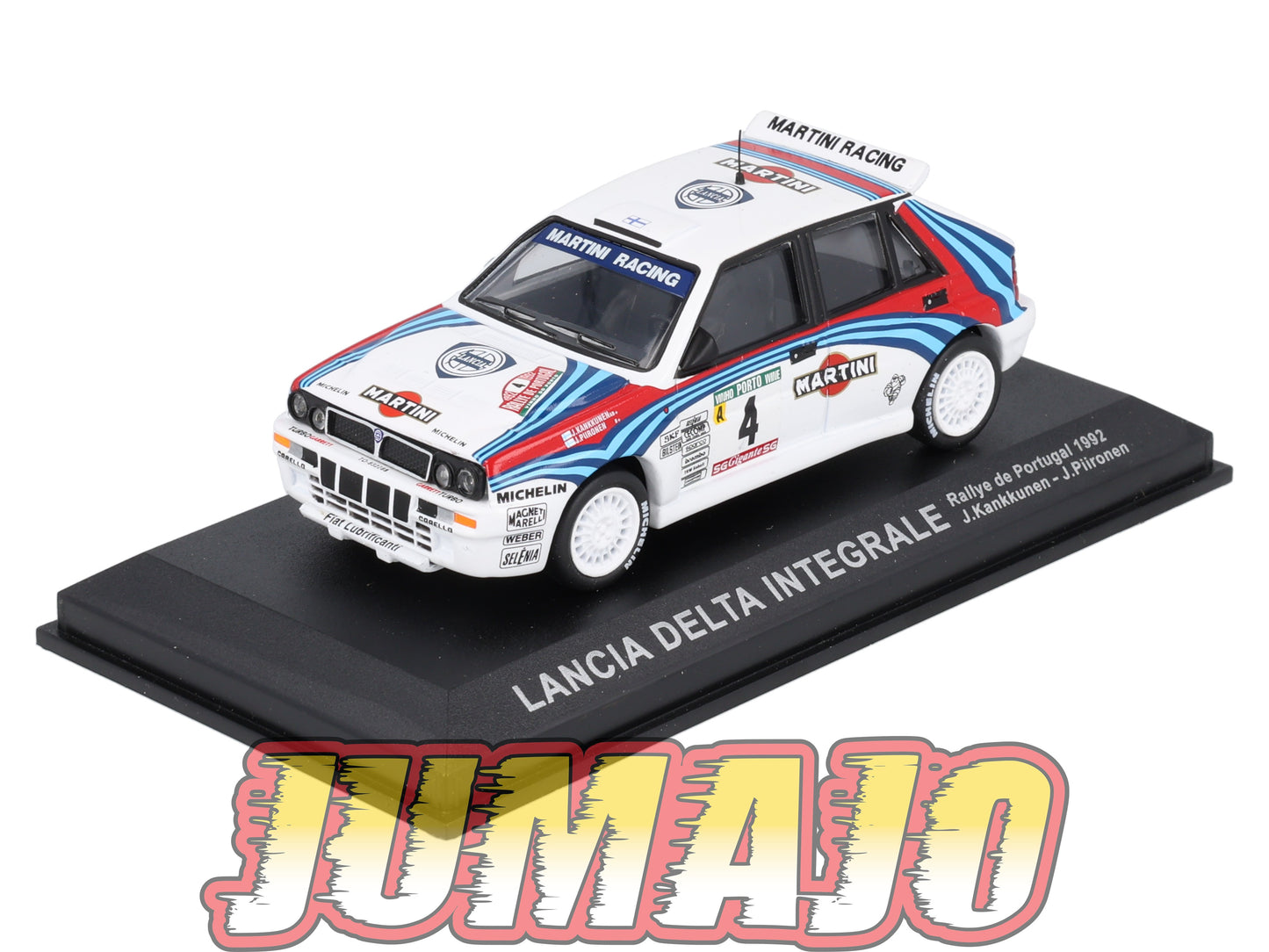 RCA13 Voiture 1/43 IXO Altaya Rallye : LANCIA Delta Integrale 1992 #4 J.Kankkunen