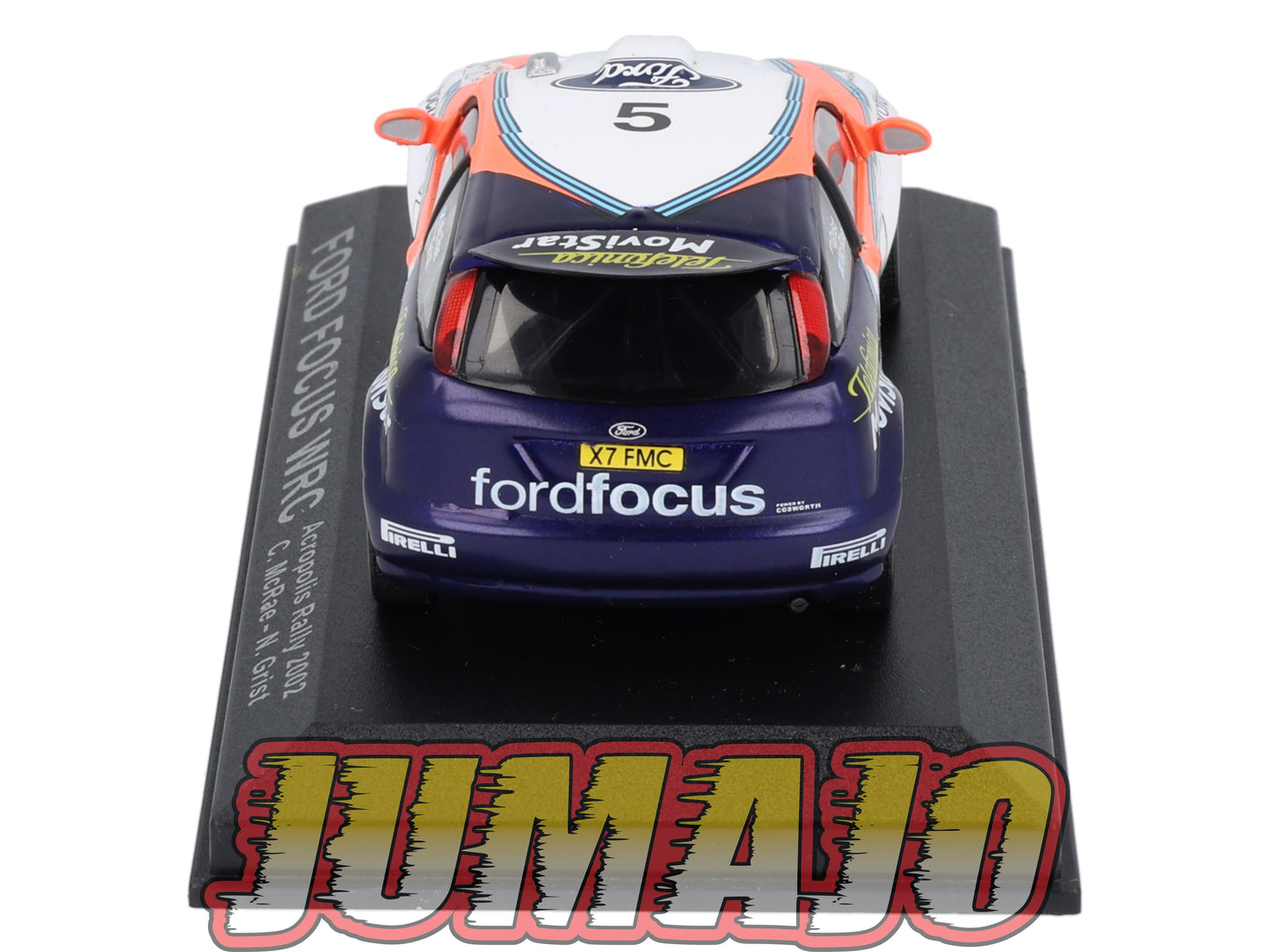 RCA140 voiture 1/43 IXO Altaya Rallye : FORD Focus WRC C.McRae 2002 #5