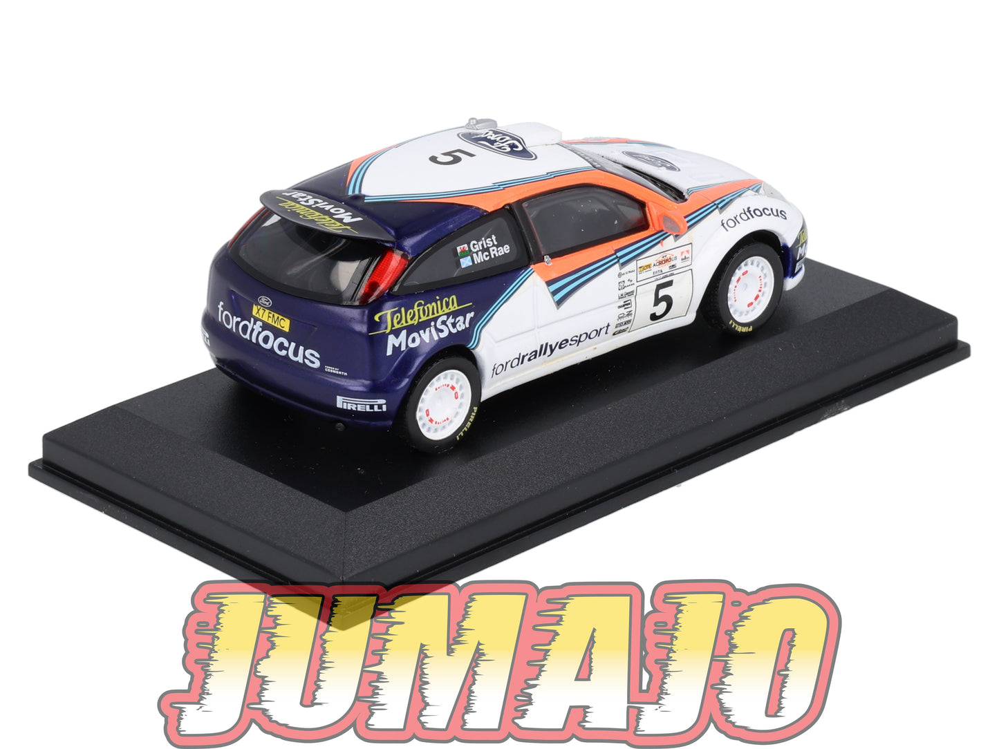 RCA140 voiture 1/43 IXO Altaya Rallye : FORD Focus WRC C.McRae 2002 #5