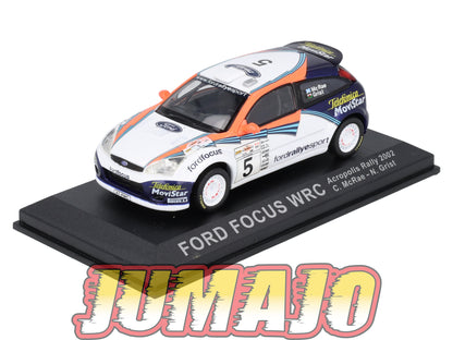 RCA140 voiture 1/43 IXO Altaya Rallye : FORD Focus WRC C.McRae 2002 #5