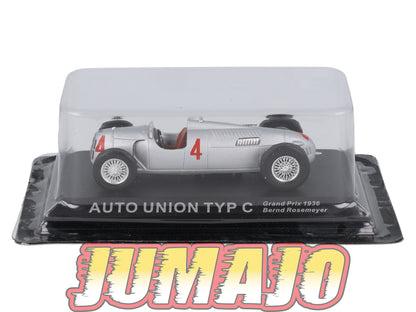 RCA141 Voiture 1/43 IXO F1 Auto Union TYP C #4 1936 Rosemeyer