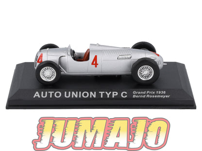 RCA141 Voiture 1/43 IXO F1 Auto Union TYP C #4 1936 Rosemeyer