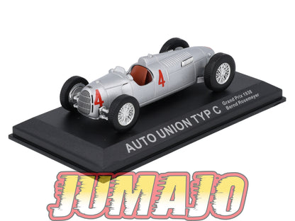 RCA141 Voiture 1/43 IXO F1 Auto Union TYP C #4 1936 Rosemeyer