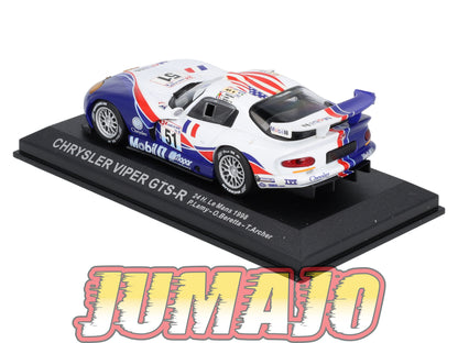 RCA143 Voiture 1/43 IXO 24 Heures Le Mans CHRYSLER Viper GTS-R #51 1998 Lamy