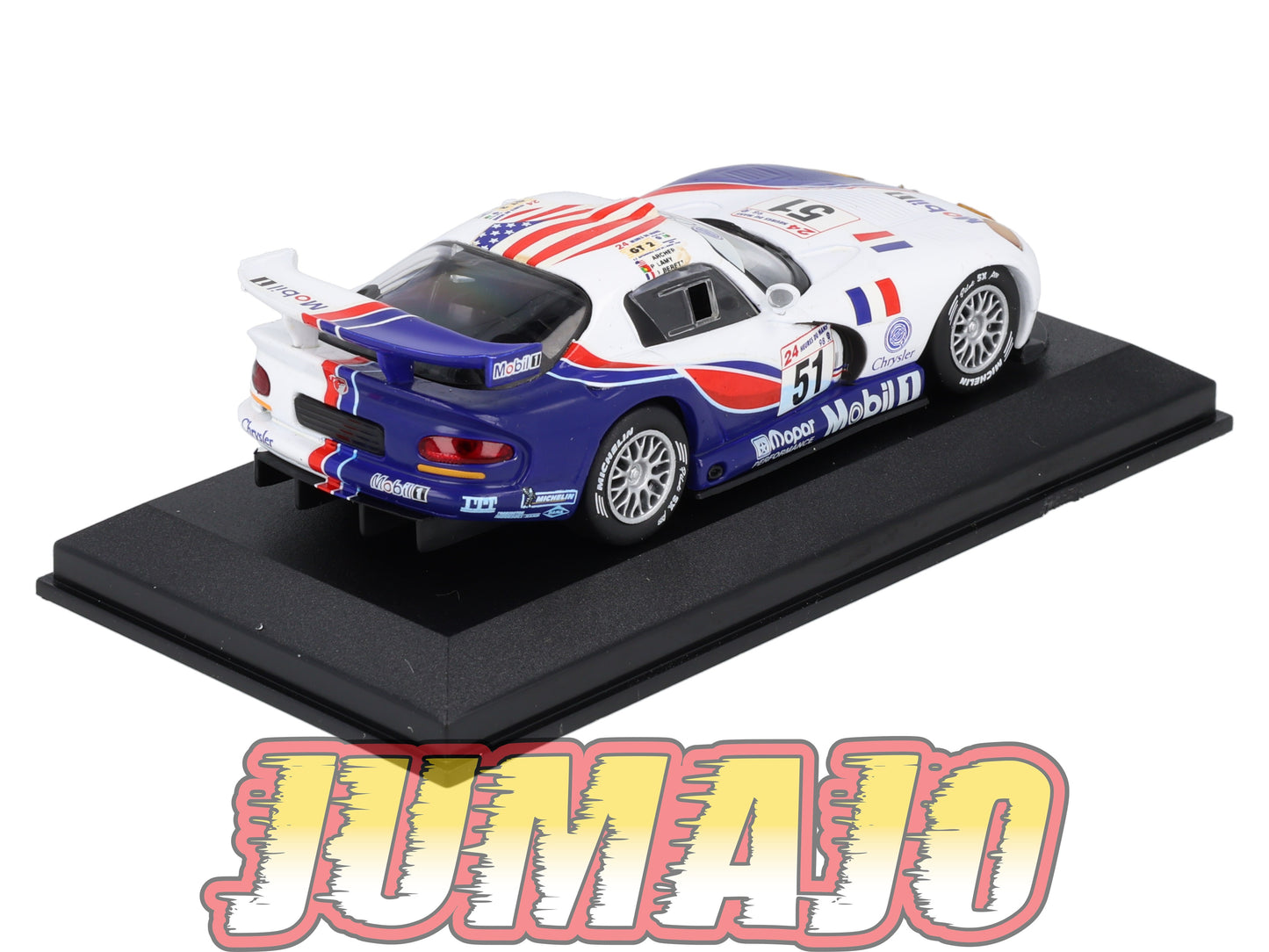 RCA143 Voiture 1/43 IXO 24 Heures Le Mans CHRYSLER Viper GTS-R #51 1998 Lamy