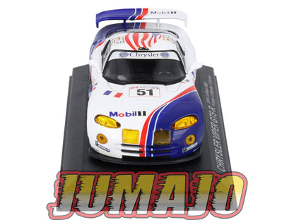 RCA143 Voiture 1/43 IXO 24 Heures Le Mans CHRYSLER Viper GTS-R #51 1998 Lamy
