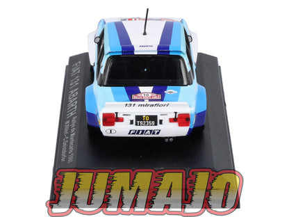 RCA144 Voiture 1/43 IXO Altaya Rallye : FIAT 131 Abarth 1980 #10 W.Röhrl