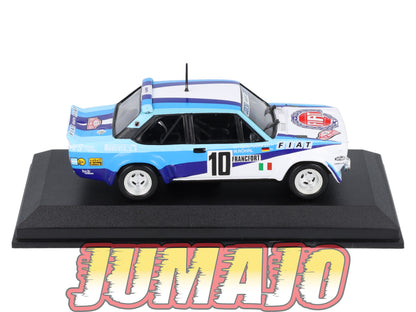 RCA144 Voiture 1/43 IXO Altaya Rallye : FIAT 131 Abarth 1980 #10 W.Röhrl