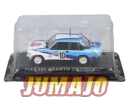 RCA144 Voiture 1/43 IXO Altaya Rallye : FIAT 131 Abarth 1980 #10 W.Röhrl