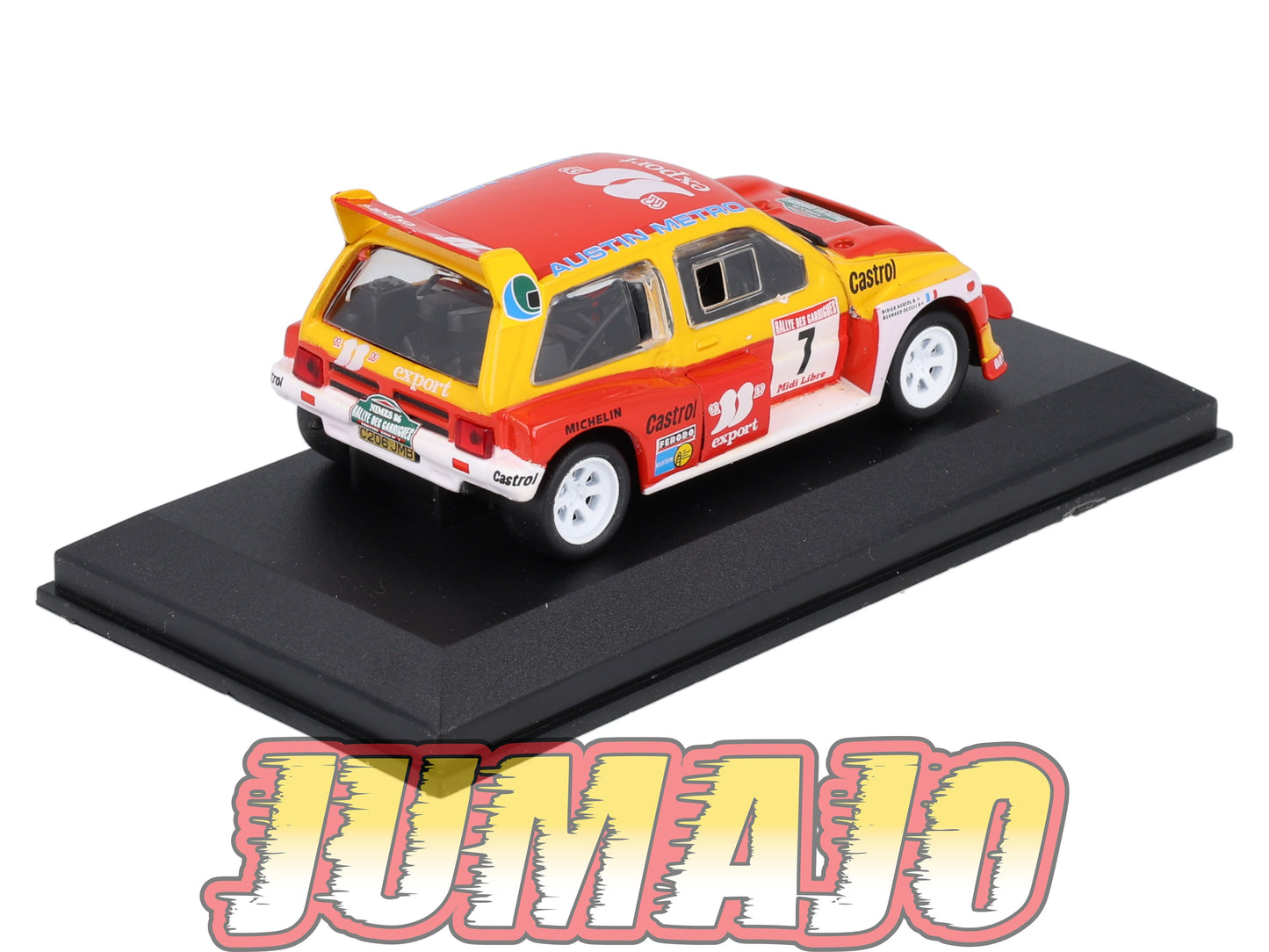 RCA146 voiture 1/43 IXO Altaya Rallye : MG METRO 6R4 D.Auriol #7