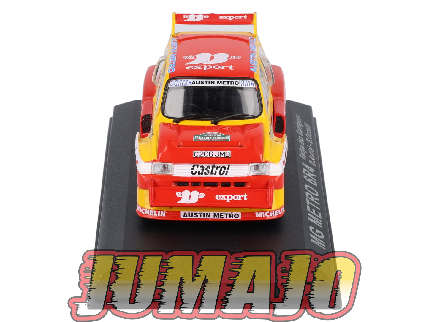 RCA146 voiture 1/43 IXO Altaya Rallye : MG METRO 6R4 D.Auriol #7