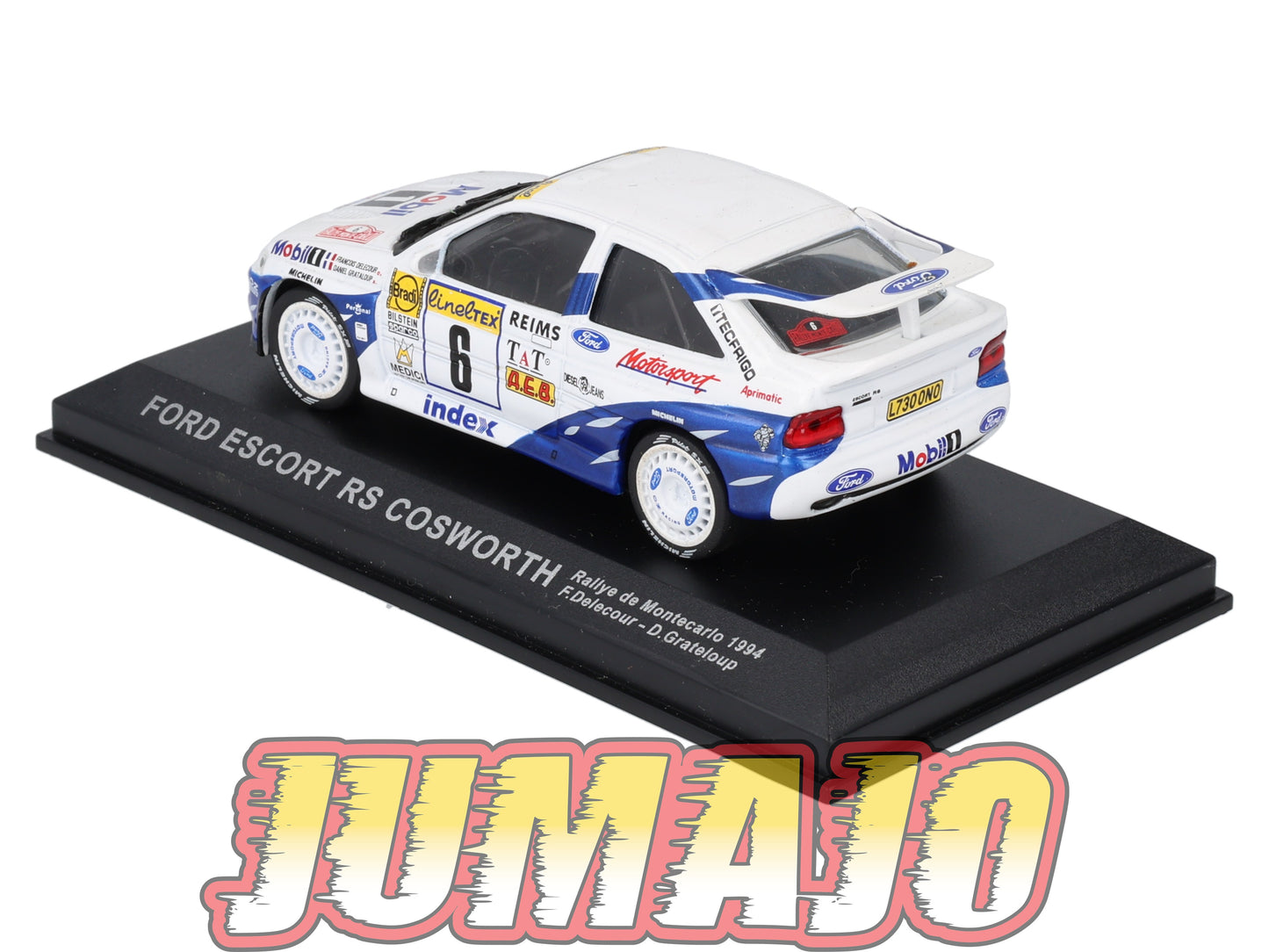 RCA147 voiture 1/43 IXO Altaya Rallye : FORS Escort RS Cosworth F.Delecour 1994 #6