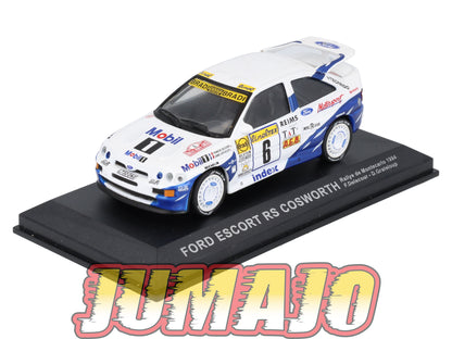 RCA147 voiture 1/43 IXO Altaya Rallye : FORS Escort RS Cosworth F.Delecour 1994 #6