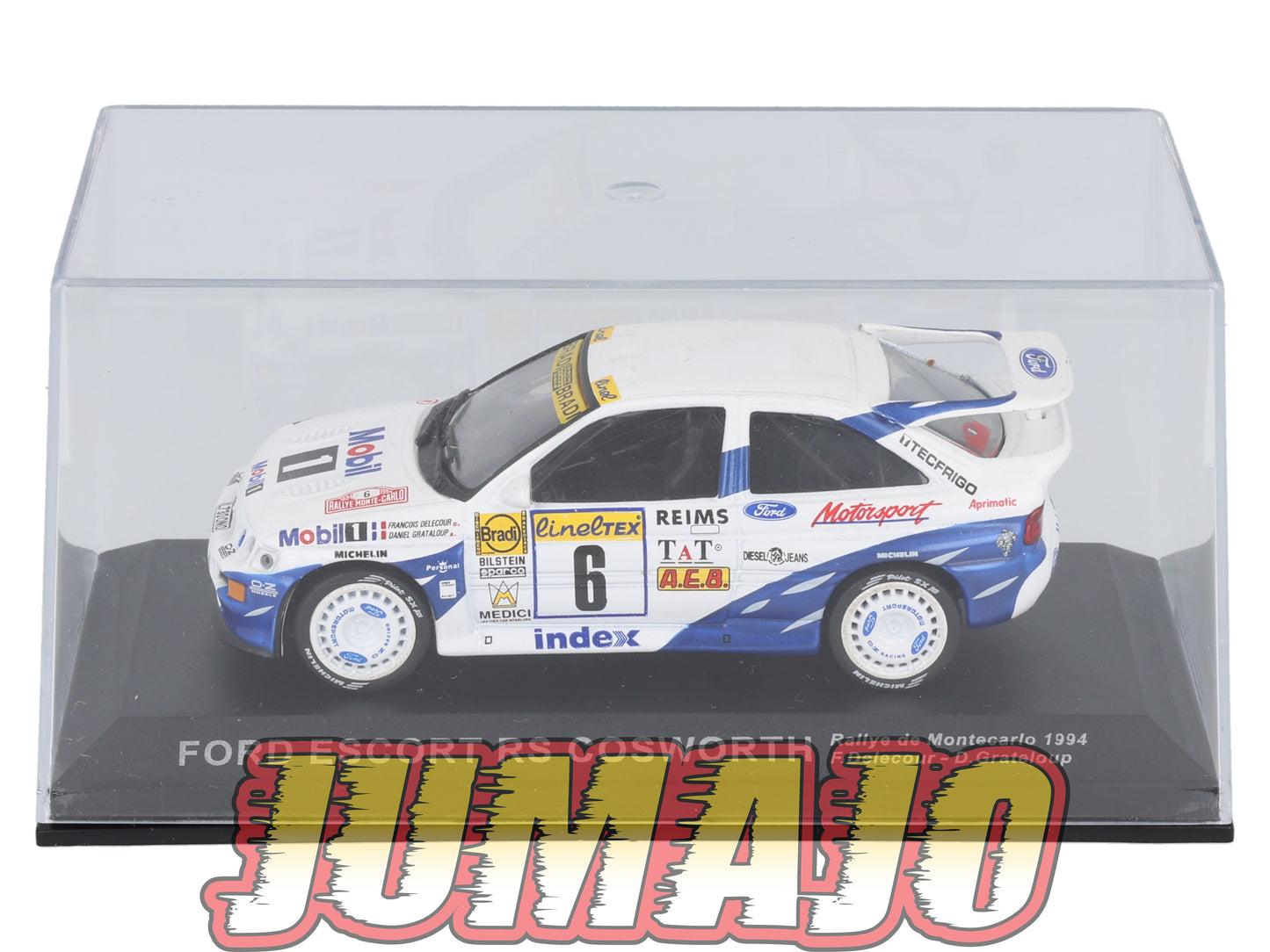 RCA147 voiture 1/43 IXO Altaya Rallye : FORS Escort RS Cosworth F.Delecour 1994 #6