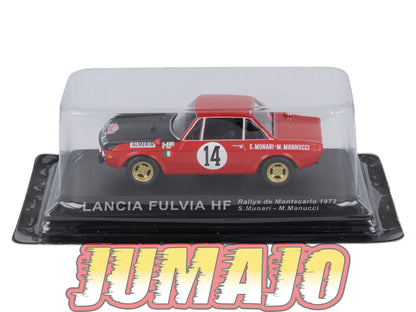 RCA148 voiture 1/43 IXO Altaya Rallye : LANCIA Fulvia HF #14 1972 Munari