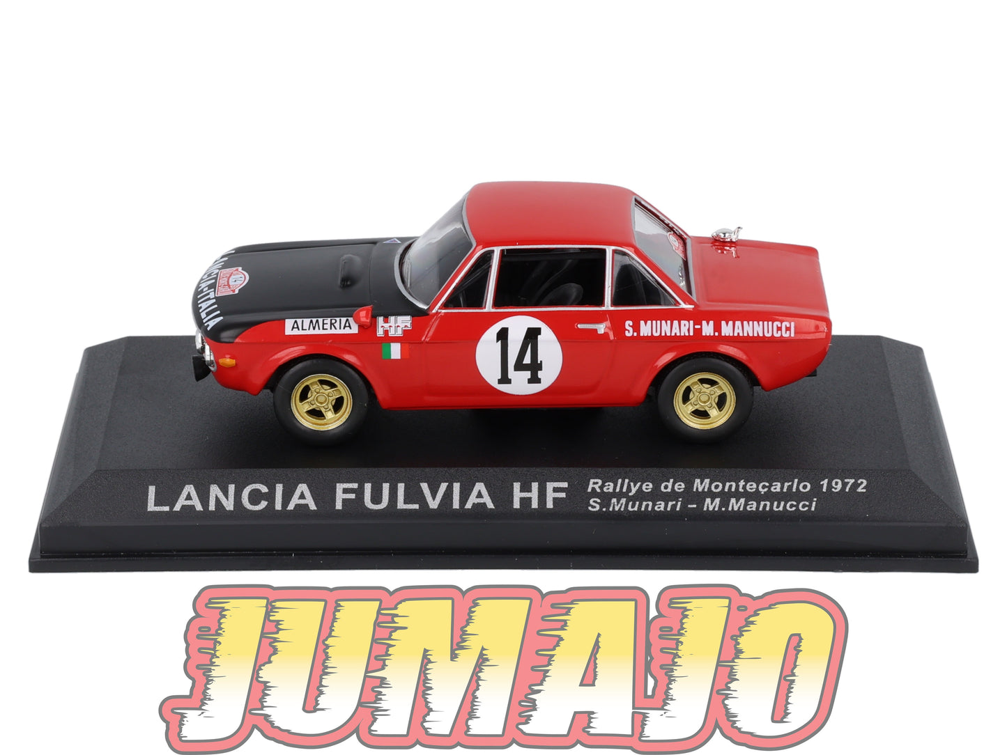 RCA148 voiture 1/43 IXO Altaya Rallye : LANCIA Fulvia HF #14 1972 Munari