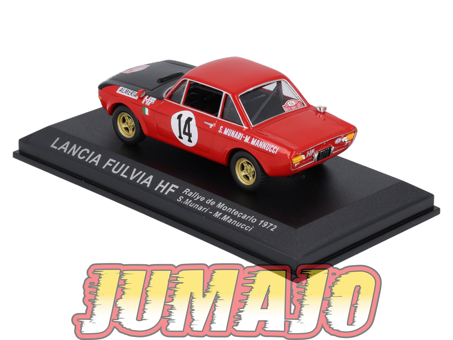 RCA148 voiture 1/43 IXO Altaya Rallye : LANCIA Fulvia HF #14 1972 Munari