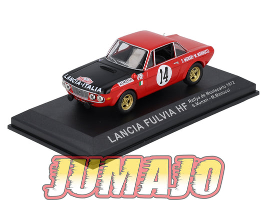 RCA148 voiture 1/43 IXO Altaya Rallye : LANCIA Fulvia HF #14 1972 Munari