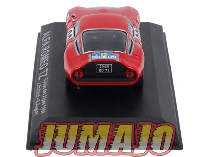 RCA14 voiture 1/43 IXO Altaya Rallye : ALFA ROMEO TZ #83 1964 J.Rolland