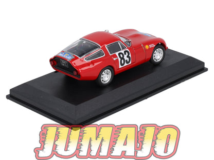 RCA14 voiture 1/43 IXO Altaya Rallye : ALFA ROMEO TZ #83 1964 J.Rolland