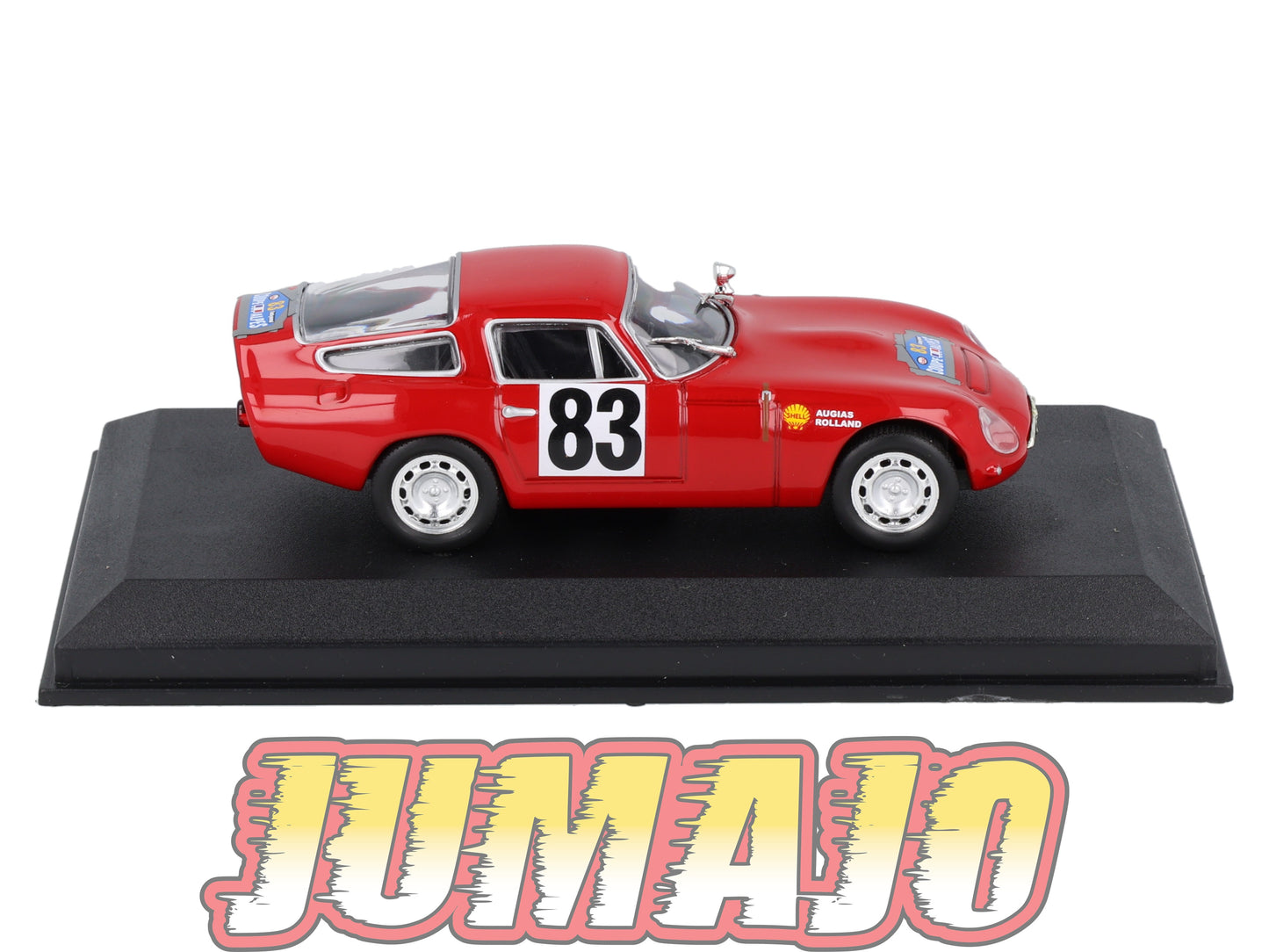 RCA14 voiture 1/43 IXO Altaya Rallye : ALFA ROMEO TZ #83 1964 J.Rolland